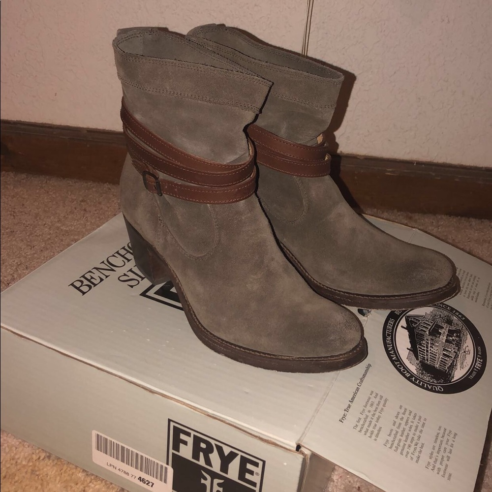 FRYE Jane strappy short boots